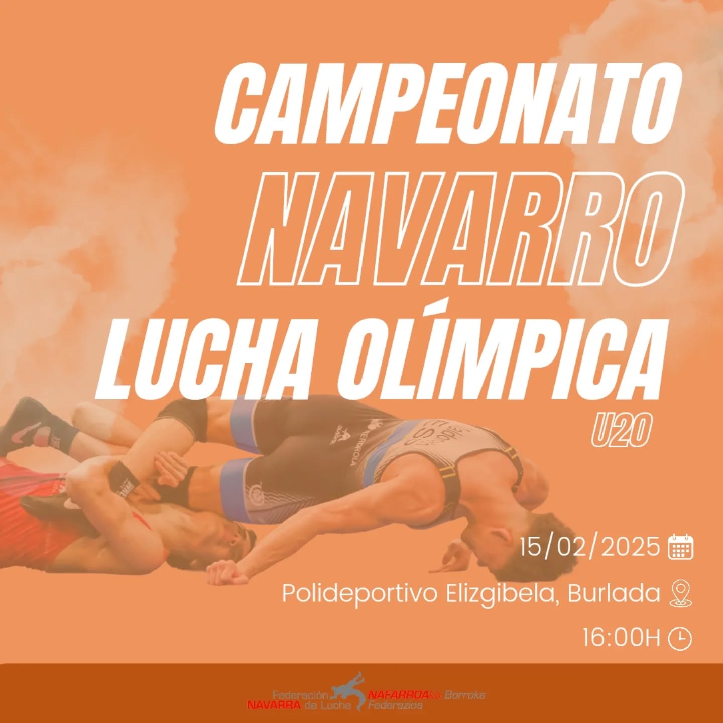 Campeonato Navarro U20 de Lucha Ol&iacute;mpica (15/02/2025)